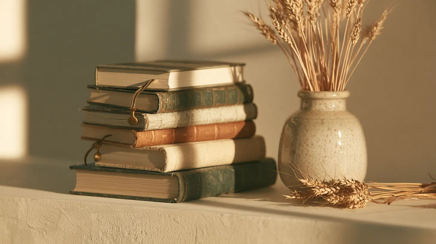 Clothbound reference books representing the personal loan glossary